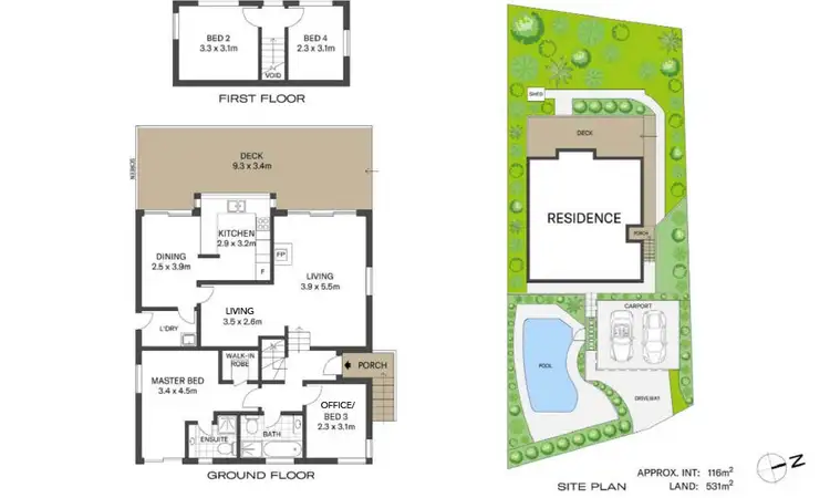 Floorplan of Homely house listing, 35 Hopetoun Street, Forresters Beach NSW 2260