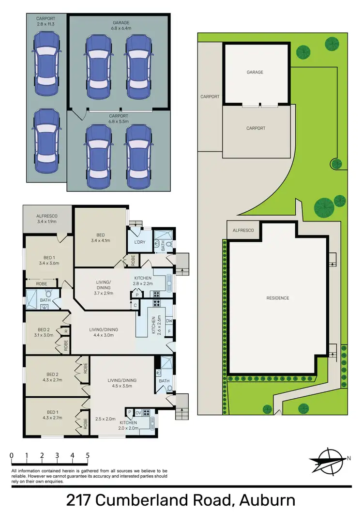 Floorplan of Homely house listing, 217 Cumberland Road, Auburn NSW 2144