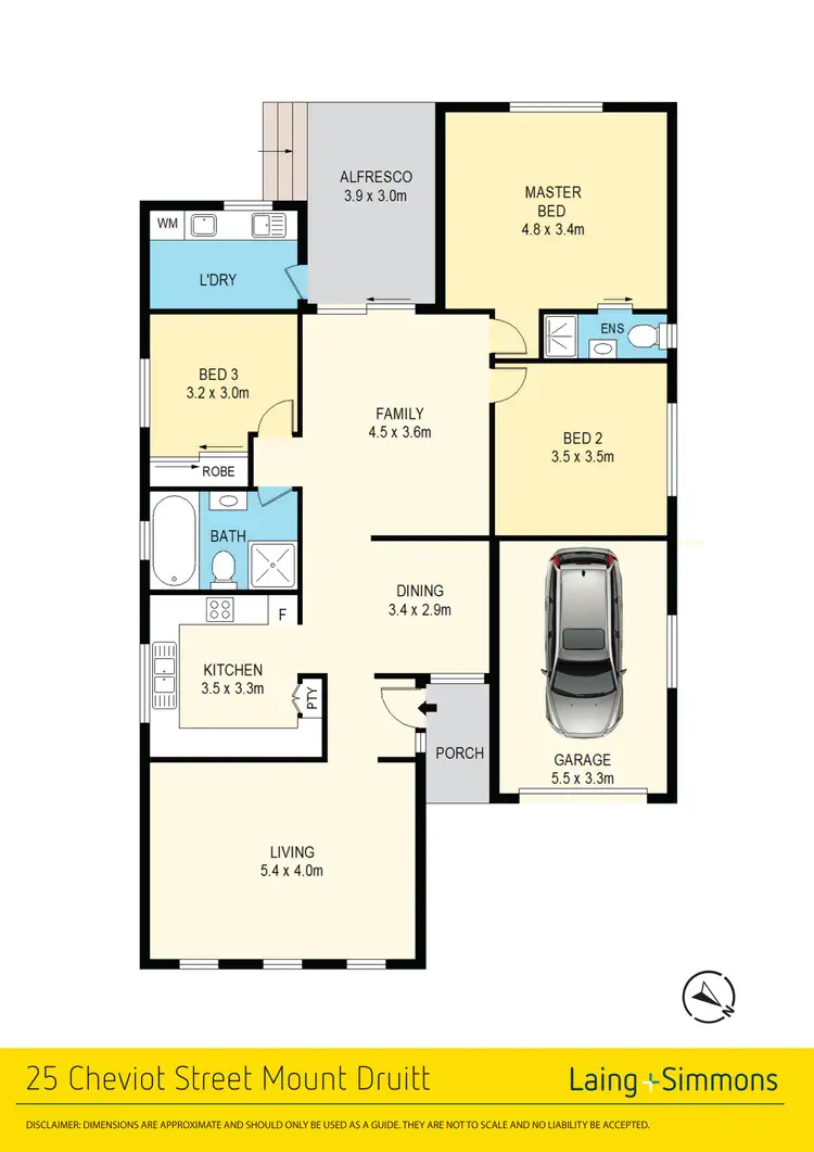 Floorplan of Homely house listing, 25 Cheviot Street, Mount Druitt NSW 2770