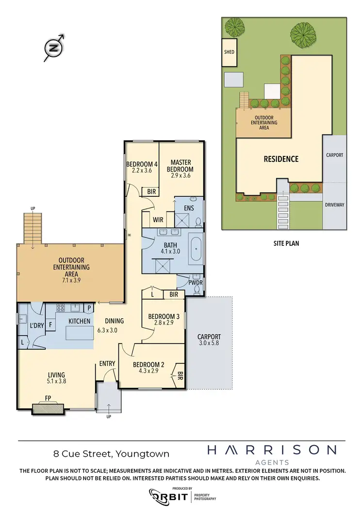 Floorplan of Homely house listing, 8 Cue Street, Youngtown TAS 7249