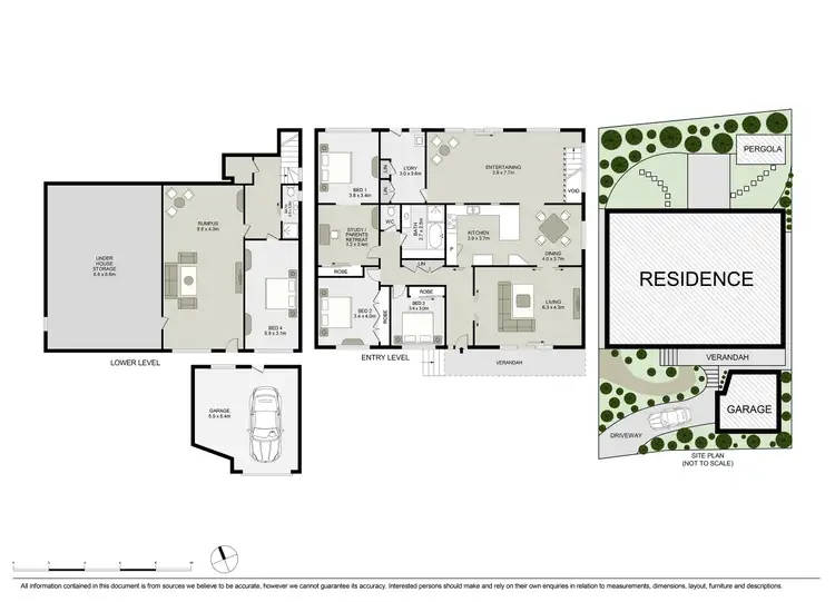 Floorplan of Homely house listing, 75 Edison Parade, Winston Hills NSW 2153