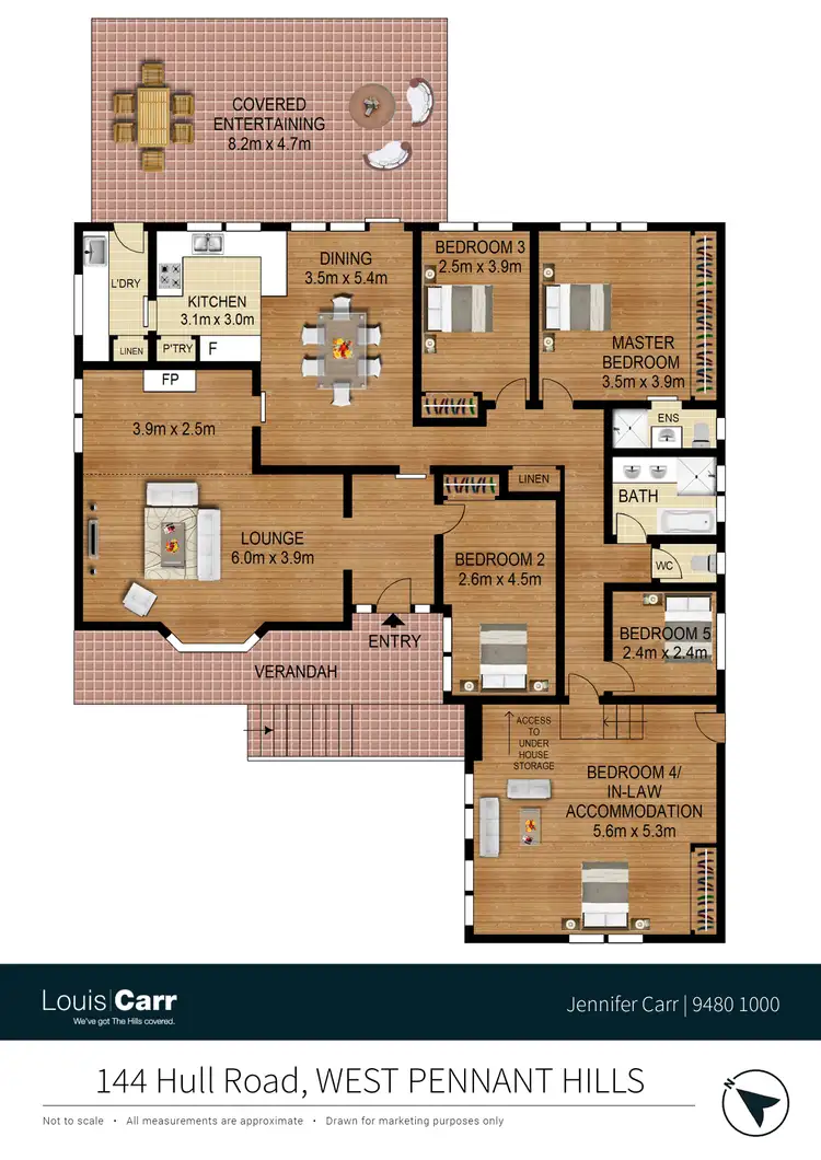 Floorplan of Homely house listing, 144 Hull Road, West Pennant Hills NSW 2125