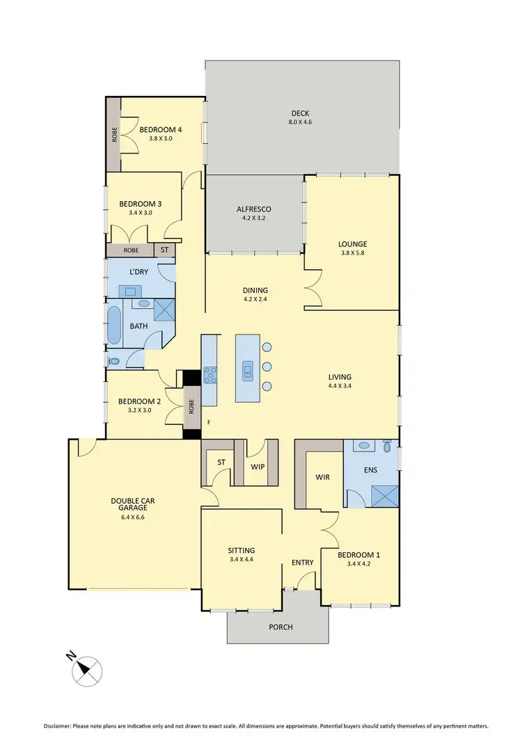 Floorplan of Homely house listing, 23 Blackmore Road, Woodend VIC 3442