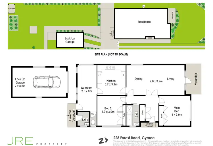 Floorplan of Homely house listing, 228 Forest Road, Gymea NSW 2227