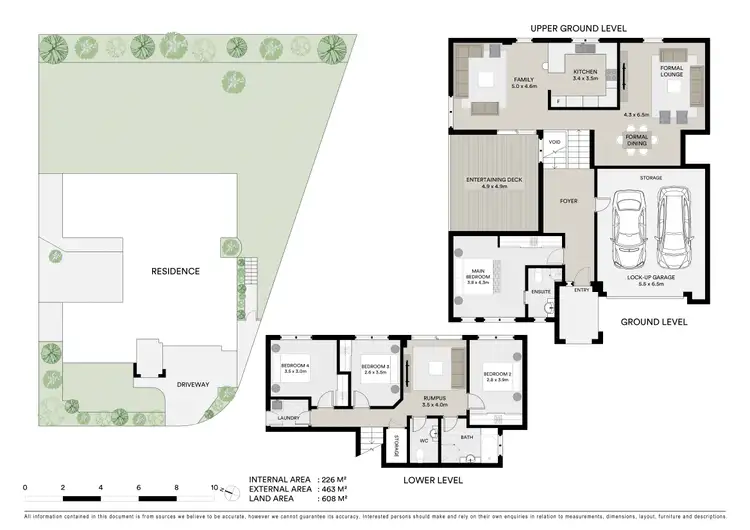 Floorplan of Homely house listing, 6 Hunterford Crescent, Oatlands NSW 2117