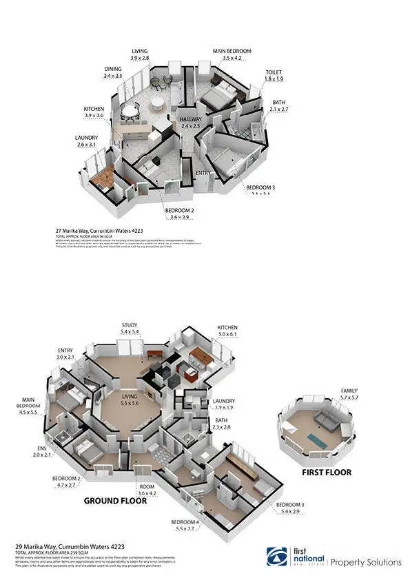 Floorplan of Homely rural property listing, 27-31 Marika Way, Currumbin Waters QLD 4223
