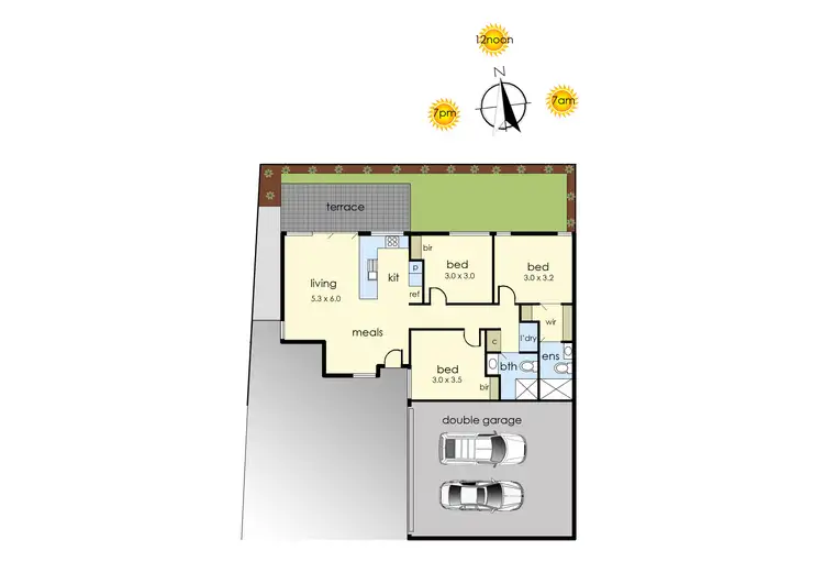 Floorplan of Homely house listing, 2/5 Tallowwood Street, Frankston North VIC 3200