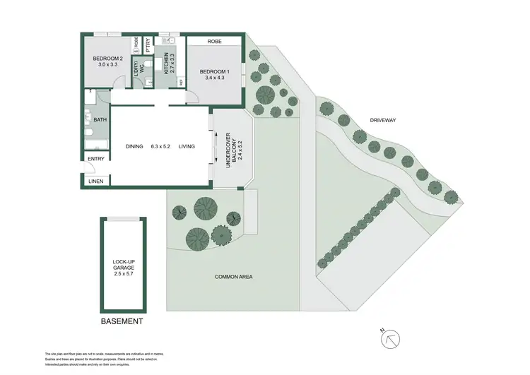 Floorplan of Homely apartment listing, 5/74 Howard Avenue, Dee Why NSW 2099