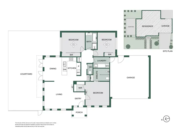 Floorplan of Homely townhouse listing, 8 Franklin Street, Mentone VIC 3194