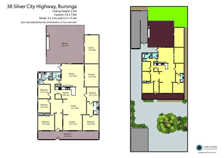 Floorplan of Homely house listing, 38 Silver City Highway, Buronga NSW 2739