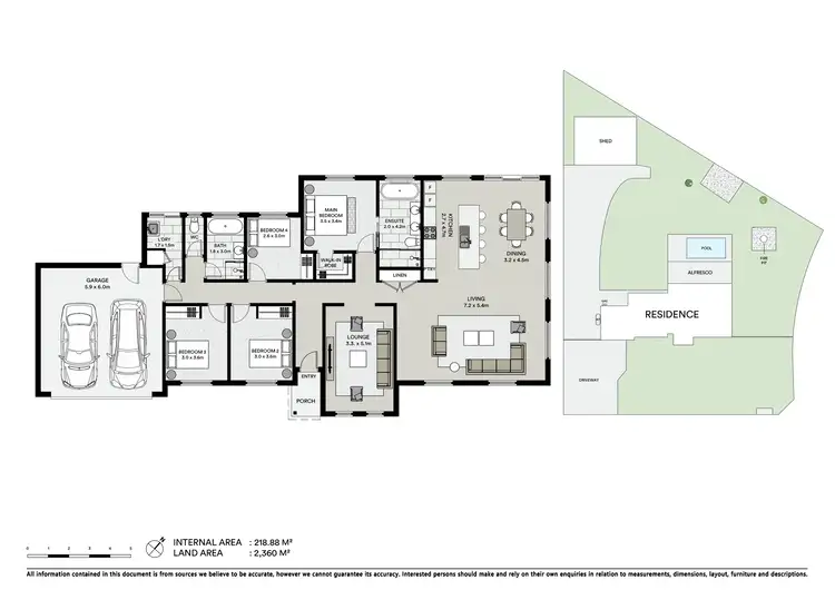 Floorplan of Homely house listing, 23 Wurth Drive, Mudgee NSW 2850