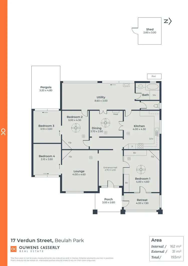 Floorplan of Homely house listing, 17 Verdun Street, Beulah Park SA 5067