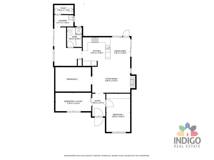 Floorplan of Homely house listing, 4 Darling Street, Chiltern VIC 3683
