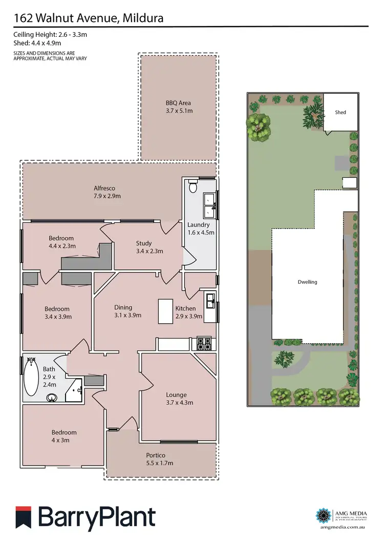 Floorplan of Homely house listing, 162 Walnut Avenue, Mildura VIC 3500