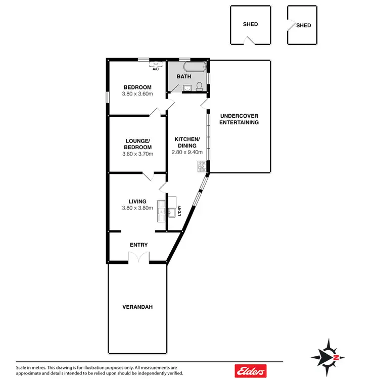 Floorplan of Homely house listing, 1 Corner Court, Goolwa SA 5214
