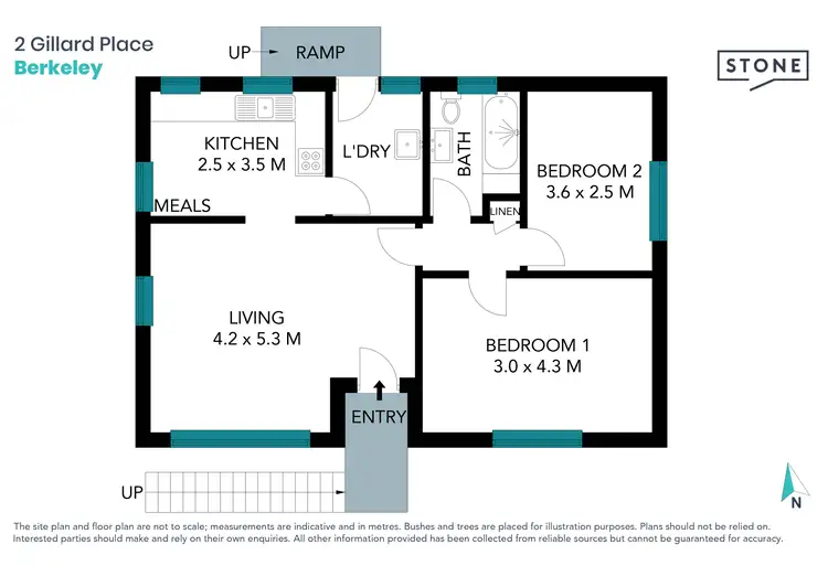 Floorplan of Homely house listing, 2 Gillard Place, Berkeley NSW 2506
