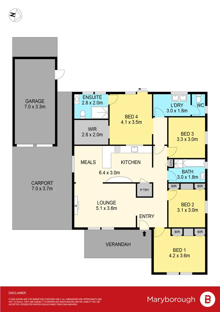Floorplan of Homely house listing, 229-233 High Street, Avoca VIC 3467