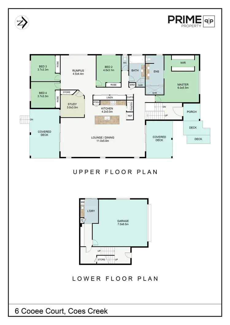 Floorplan of Homely house listing, 6 Cooee Court, Coes Creek QLD 4560