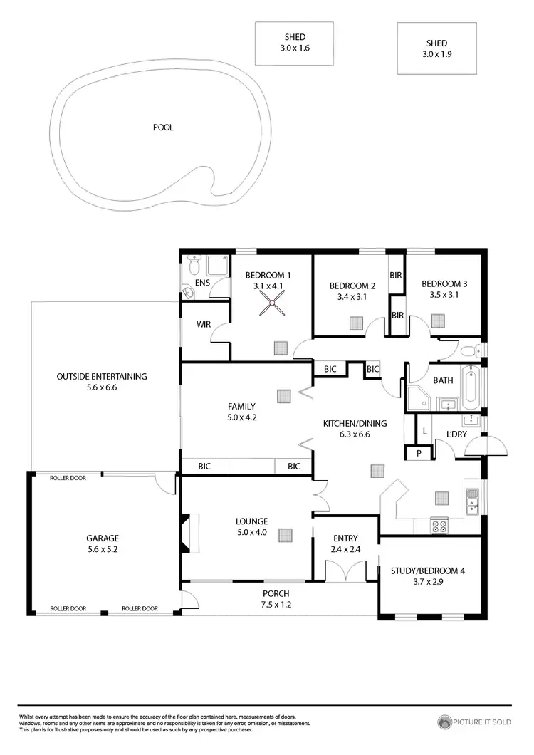 Floorplan of Homely house listing, 28 Browning Avenue, Fulham Gardens SA 5024