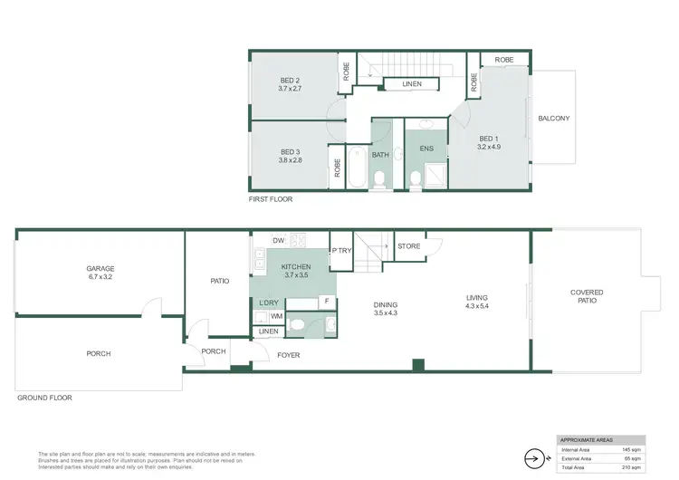 Floorplan of Homely townhouse listing, 45/151-153 Mudjimba Beach Road, Mudjimba QLD 4564
