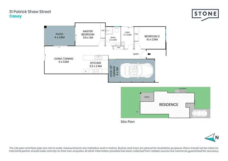 Floorplan of Homely house listing, 31 Patrick Shaw Street, Casey ACT 2913