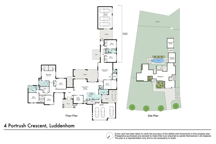 Floorplan of Homely house listing, 4 Portrush Crescent, Luddenham NSW 2745