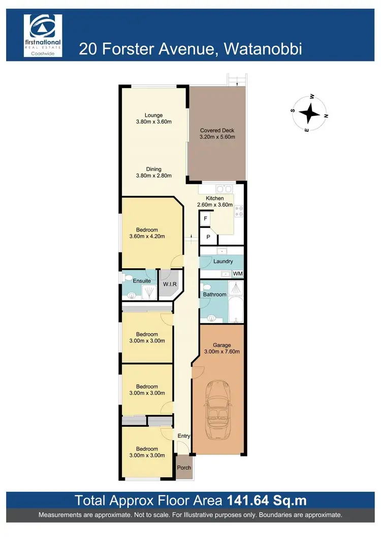 Floorplan of Homely semi-detached listing, 20 Forster Avenue, Watanobbi NSW 2259