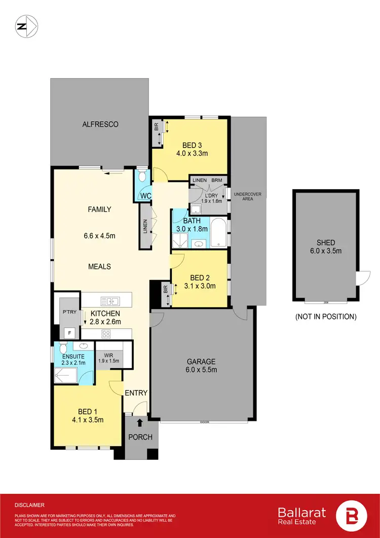 Floorplan of Homely house listing, 37 Silver Leaf Way, Winter Valley VIC 3358