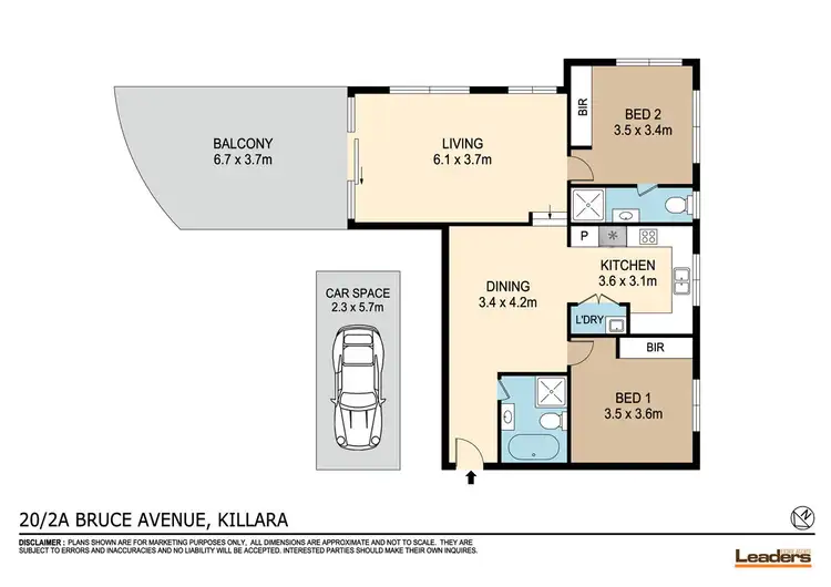 Floorplan of Homely apartment listing, 20/2A Bruce Avenue, Killara NSW 2071