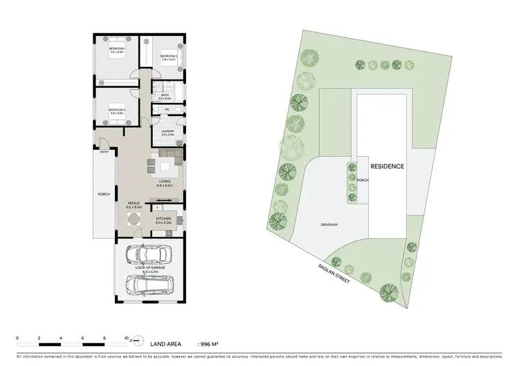 Floorplan of Homely house listing, 22 Raglan Street, Miners Rest VIC 3352