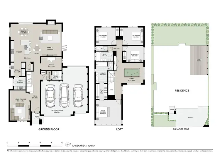 Floorplan of Homely house listing, 8 Signature Drive, Alfredton VIC 3350