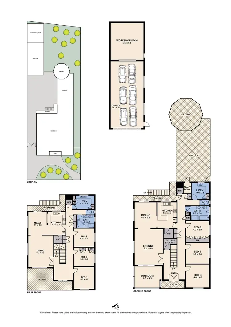 Floorplan of Homely house listing, 80 Massey Avenue, Reservoir VIC 3073