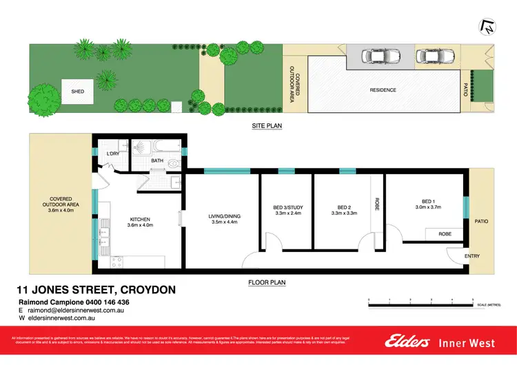 Floorplan of Homely house listing, 11 Jones Street, Croydon NSW 2132