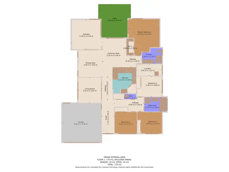 Floorplan of Homely house listing, 3 Parkside Place, Forest Lake QLD 4078