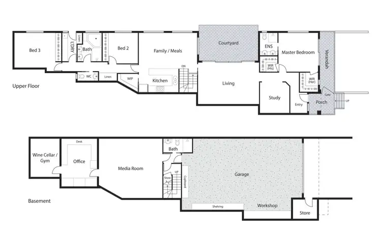 Floorplan of Homely house listing, 8A Wyatt Place, Torrens ACT 2607