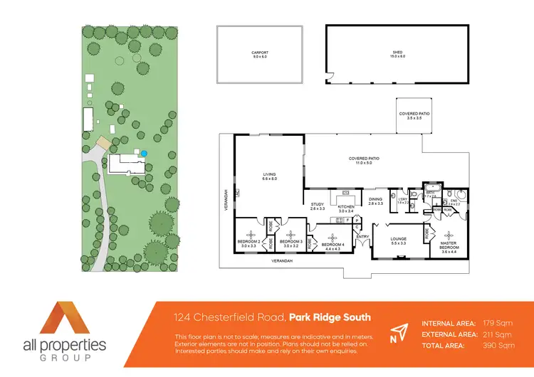 Floorplan of Homely house listing, 124-128 Chesterfield Road, Park Ridge South QLD 4125