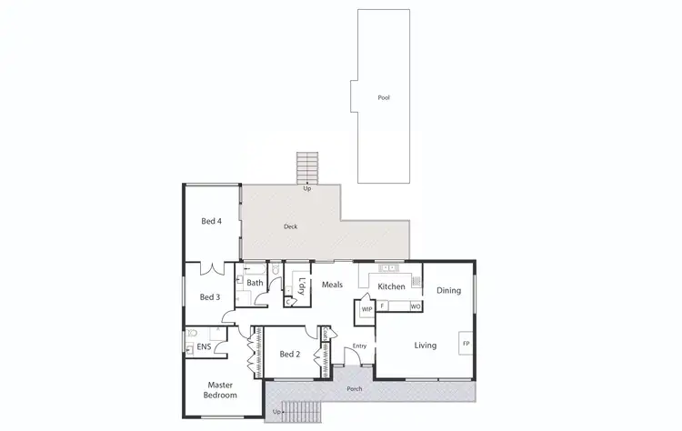 Floorplan of Homely house listing, 15 Chillagoe Street, Fisher ACT 2611
