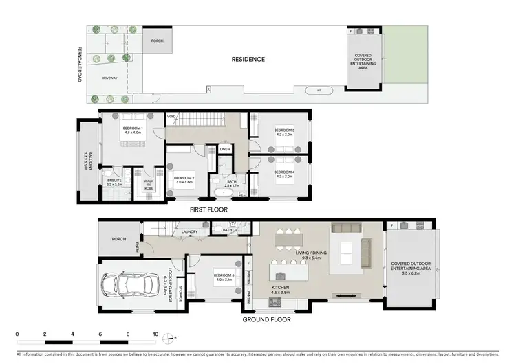 Floorplan of Homely semi-detached listing, 54 Ferndale Road, Revesby NSW 2212