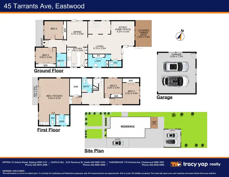 Floorplan of Homely house listing, 45 Tarrants Avenue, Eastwood NSW 2122