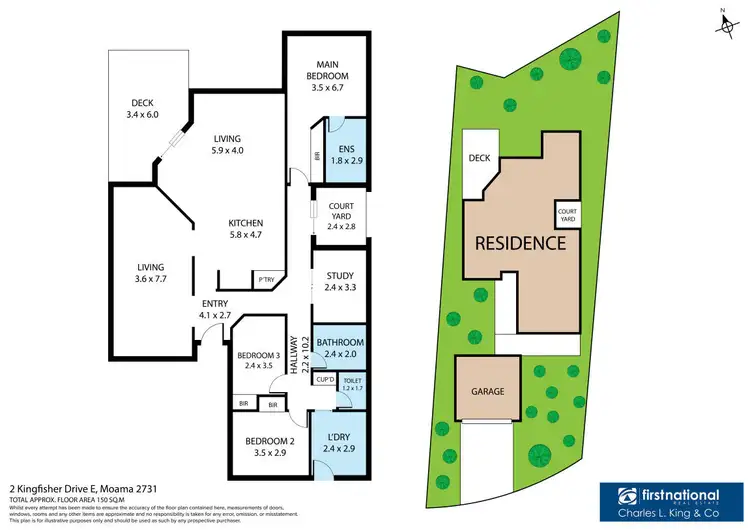 Floorplan of Homely house listing, 2 Kingfisher East Drive, Moama NSW 2731