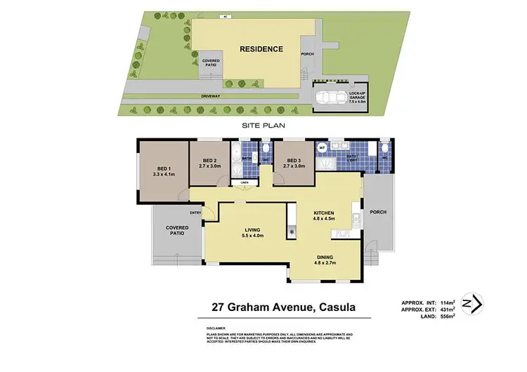 Floorplan of Homely house listing, 27 Graham Avenue, Casula NSW 2170