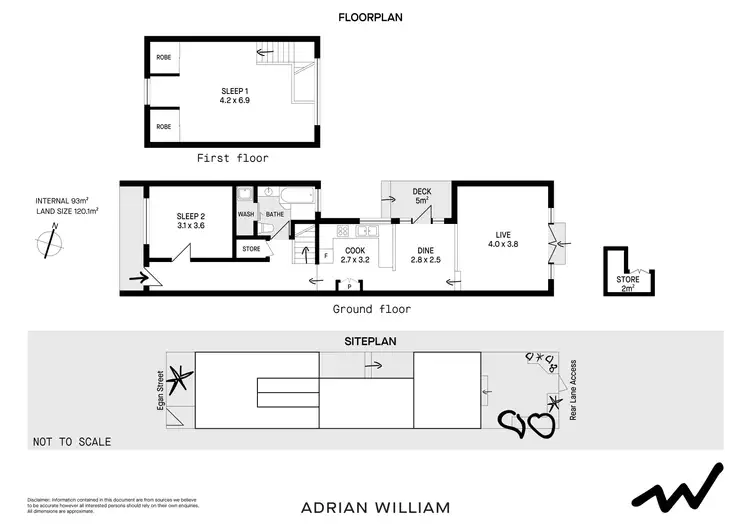 Floorplan of Homely house listing, 59 Egan Street, Newtown NSW 2042