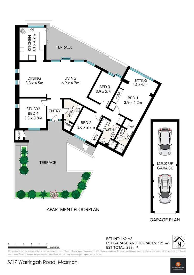 Floorplan of Homely apartment listing, 5/17 Warringah Road, Mosman NSW 2088