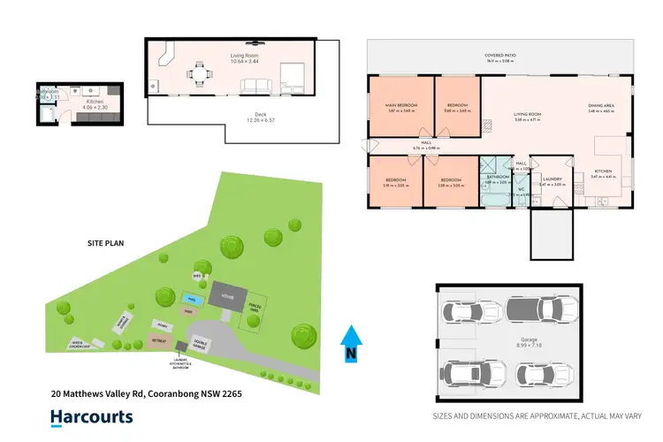 Floorplan of Homely rural property listing, 20 Matthews Valley Road, Cooranbong NSW 2265