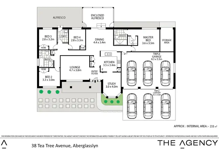 Floorplan of Homely house listing, 38 Tea Tree Avenue, Aberglasslyn NSW 2320