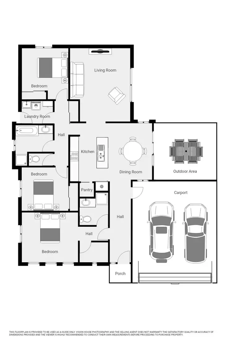 Floorplan of Homely house listing, 1 Nicholas Avenue, Mildura VIC 3500