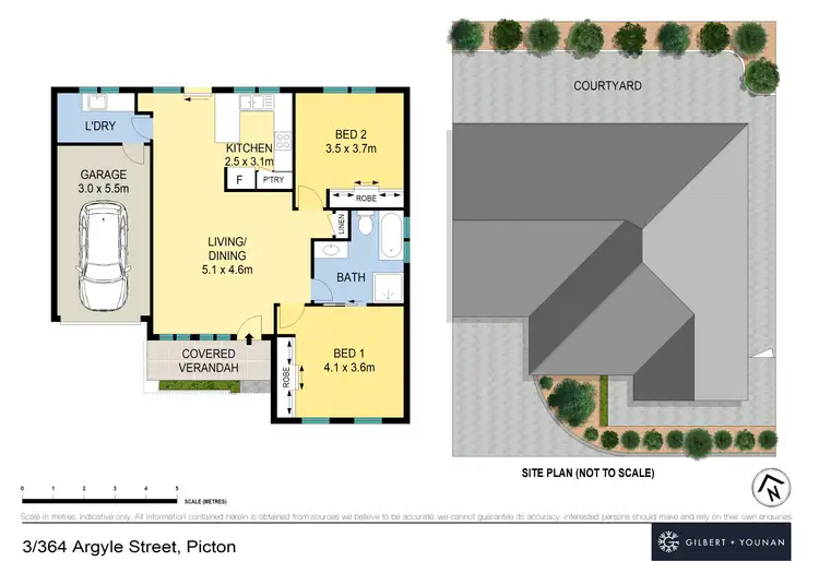 Floorplan of Homely unit listing, 3/364 Argyle Street, Picton NSW 2571
