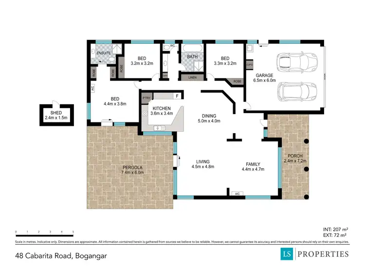 Floorplan of Homely house listing, 48 Cabarita Road, Bogangar NSW 2488