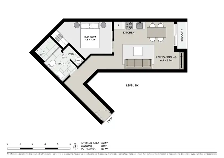 Floorplan of Homely apartment listing, 611a/10 Droop Street, Footscray VIC 3011
