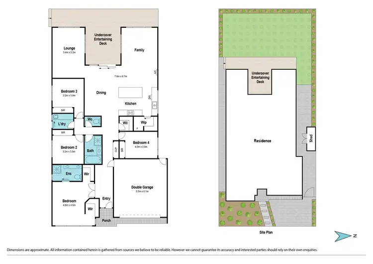 Floorplan of Homely house listing, 17 La Bella Street, Ocean Grove VIC 3226